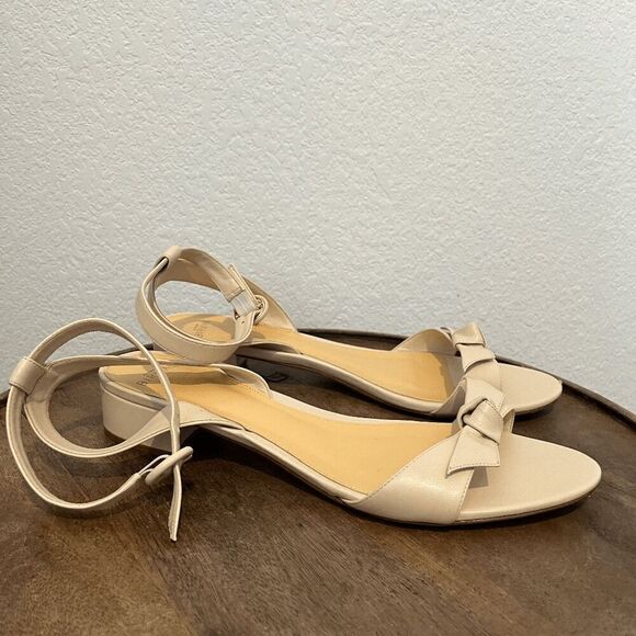 Alexandre Birman Clarita 30 Eggshell Ankle Strap Sandals Women's Size 42 US 12 - Picture 3 of 9